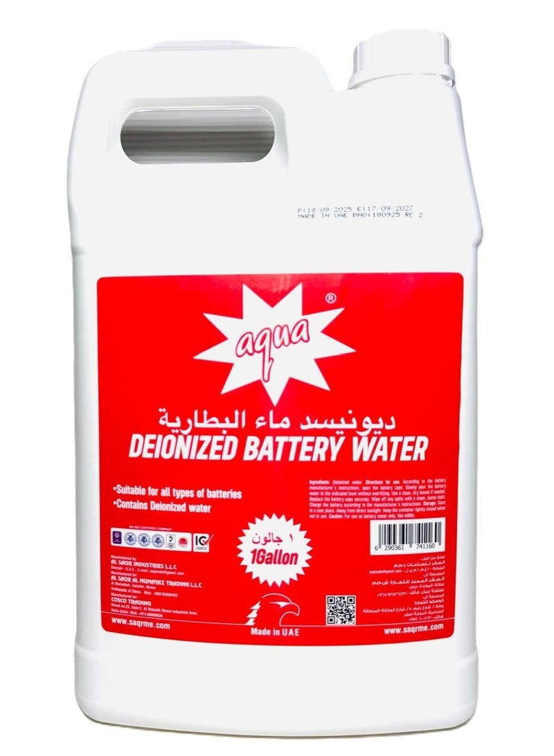 Aqua Deionized Battery Water 3.78Ltr - Image 4